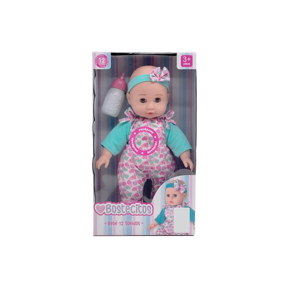 Muñeca Baby Doll Bostecitos 36 Cm 12 Sonidos image number 3.0