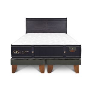 Cama Europea Cic Linea Premium / King / Base Dividida + Respaldo