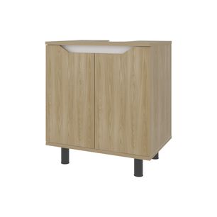 Mueble Para Lavamanos 63x55x41.3 Cm 2 Puertas