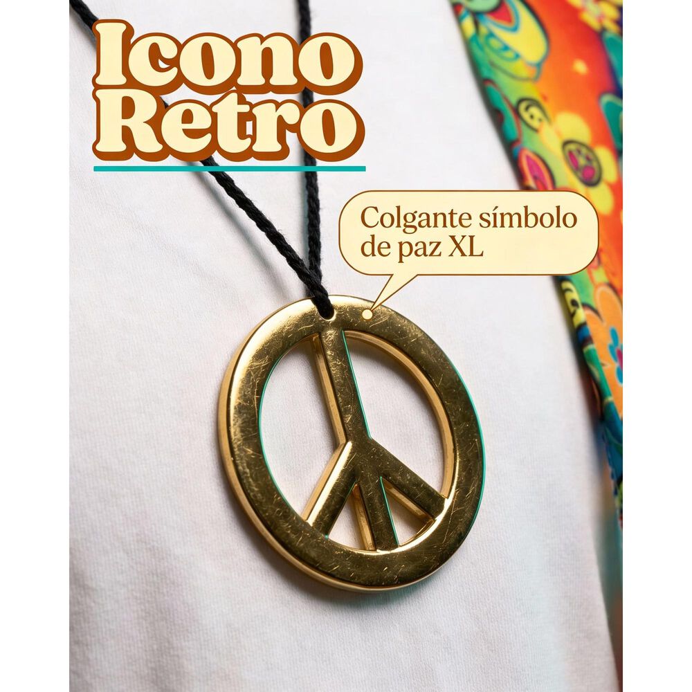 Disfraz Infantil Hippie Retro image number 5.0
