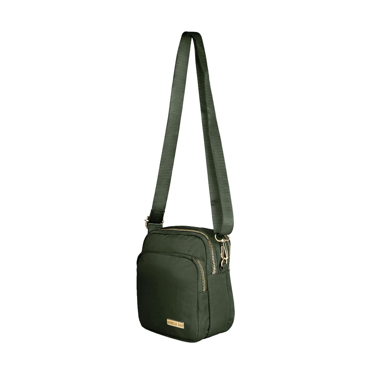 Cartera Bandolera Isa Verde Anabella Sachi image number 2.0