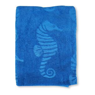 Toalla De Playa Illusions Seahorse / 180x100 Cm