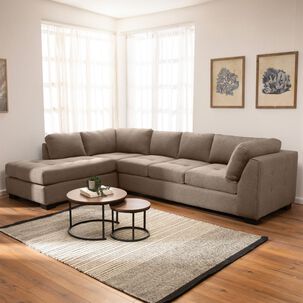 Sofá Seccional Living Factory Londres Izquierdo / 7 Cuerpos