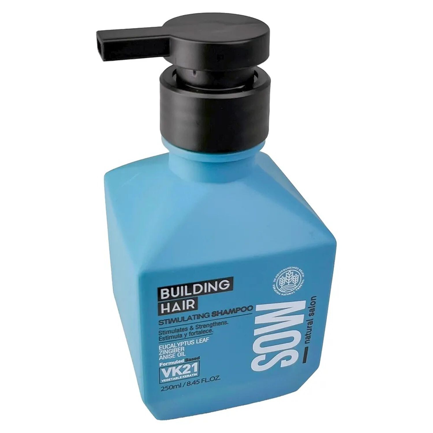 Sow Building Hair Shampoo Vk21 Para Cabellos Fr&aacute;giles 250ml image number 4.0