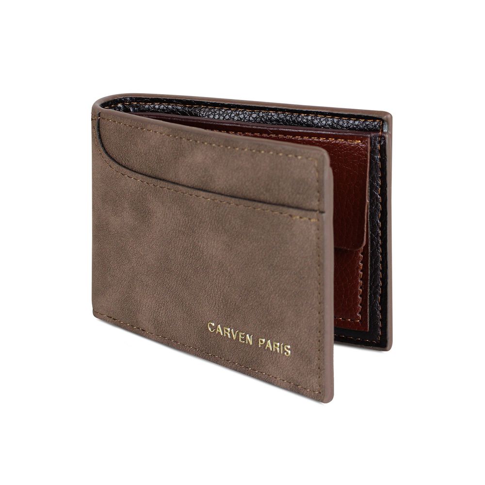 Billetera Hombre Jack Caf&eacute; Oscuro Con Monedero Carven Paris image number 3.0