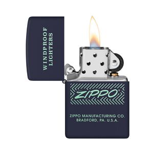 Encendedor Zippo Windproof Lighter Design Azul Zp48708