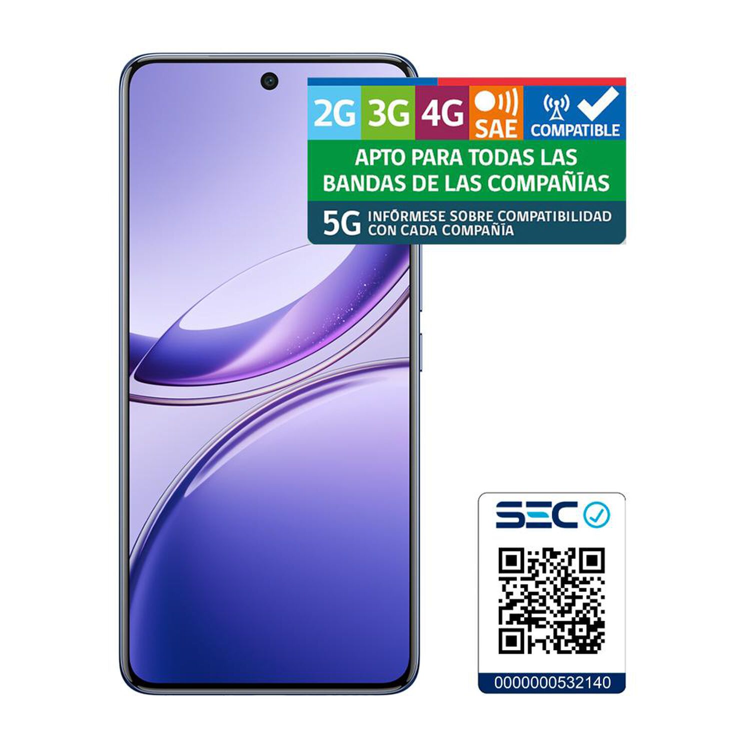 Smartphone Vivo V50 / 5G / 512 GB / Violeta / Liberado image number 11.0