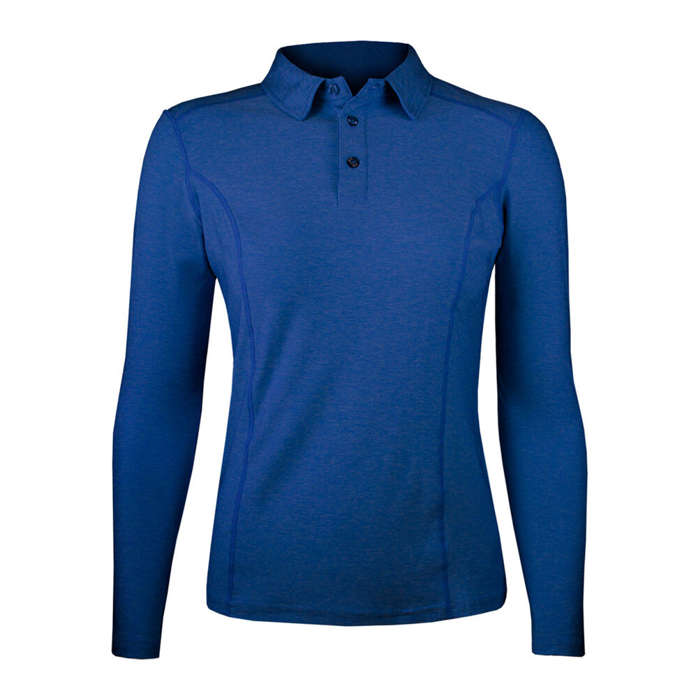 Polera Dry Fit Manga Larga Con Cuello Pale Mujer image number 0.0