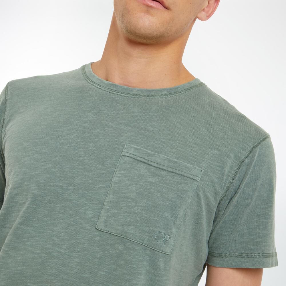 Polera Regular Manga Corta Cuello Redondo Hombre Ocean Pacific image number 4.0