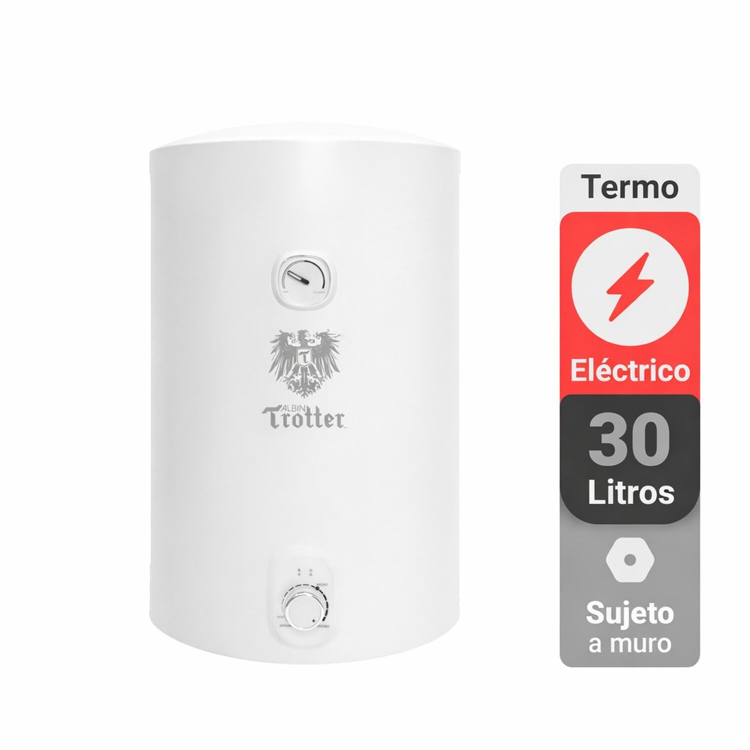 Termo El&eacute;ctrico Albin Trotter 30 Litros 1,5 Kw image number 14.0
