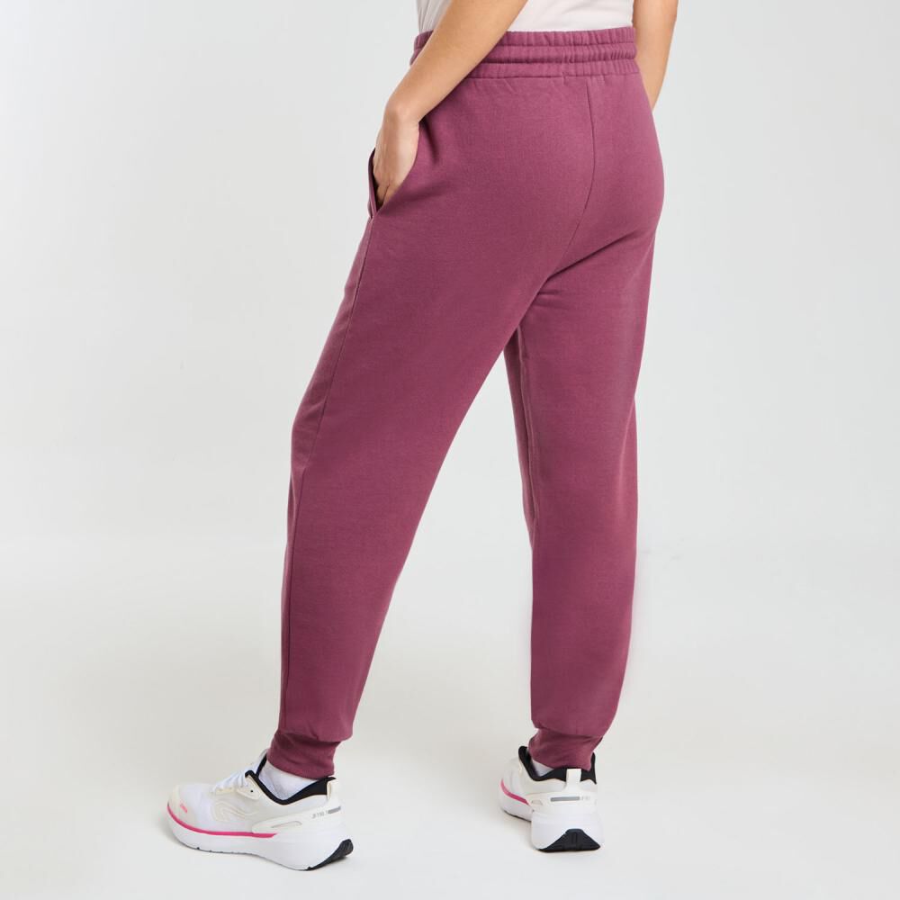 Pantalón De Buzo Deportivo Basico Mujer Wetland image number 3.0