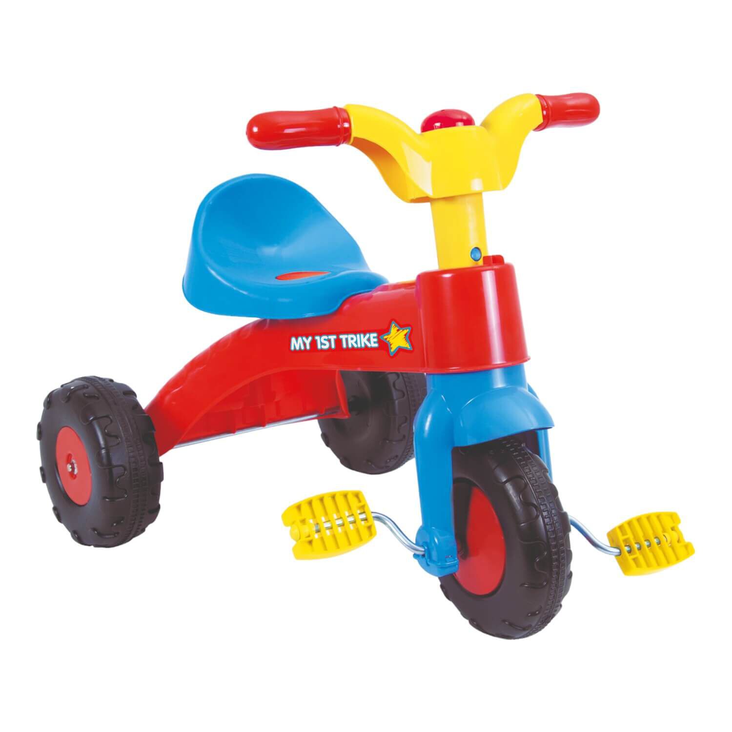 Tricilo A Pedales Rojo/azul Para Ni&ntilde;os 48x64x45 Cms Dolu image number 0.0