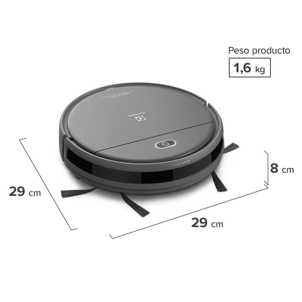 Aspiradora Robot Electrolux Con Tecnolog&iacute;a Aut&oacute;noma Erb30 image number 7.0