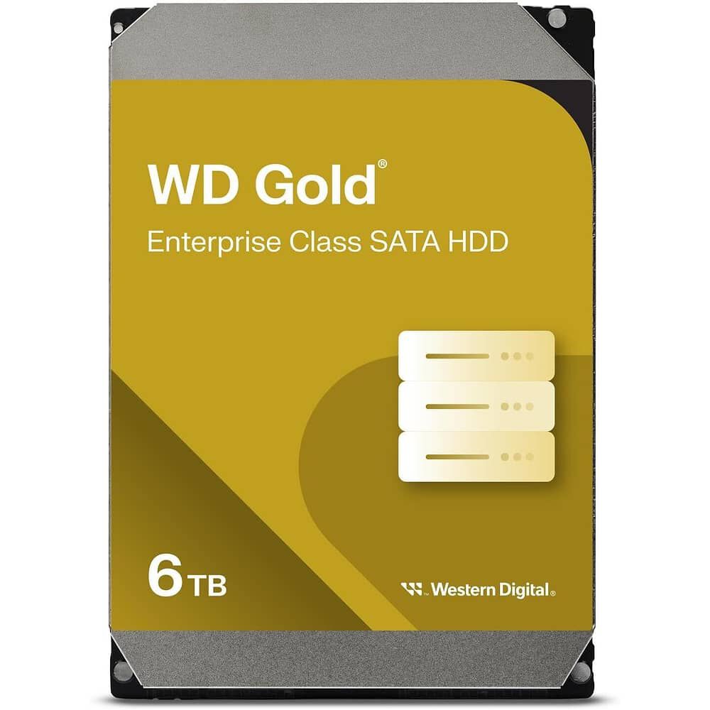 Western Digital Gold Enterprise Sata Hdd 3.5" 6tb image number 1.0