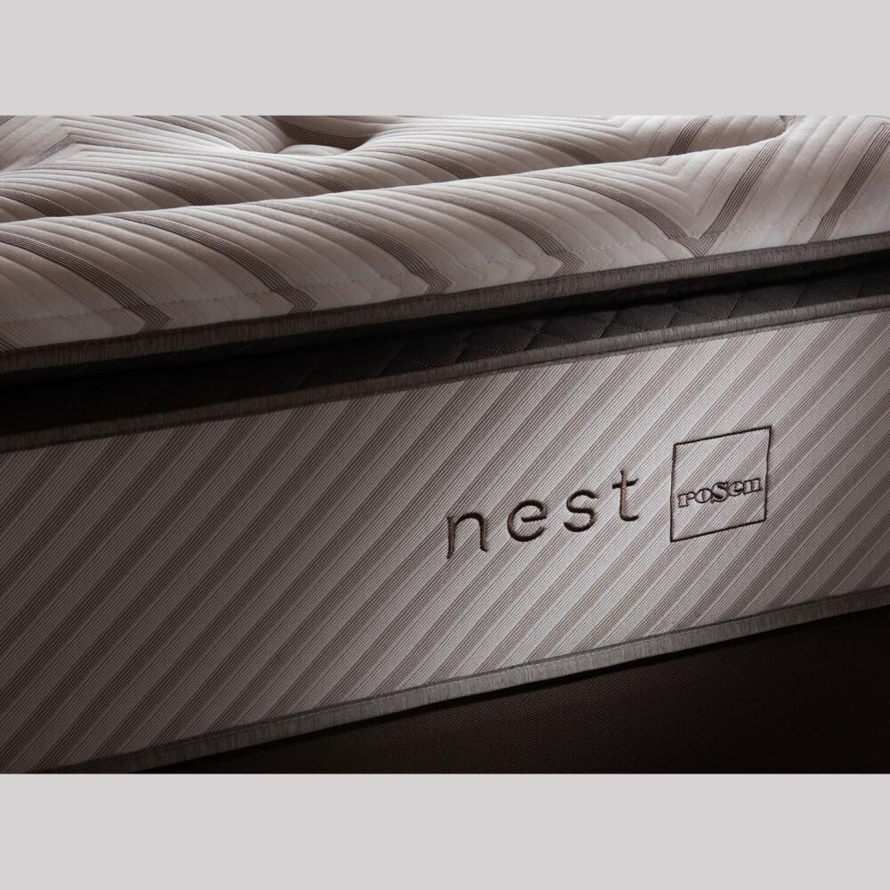 Cama Europea Rosen Nest King image number 3.0