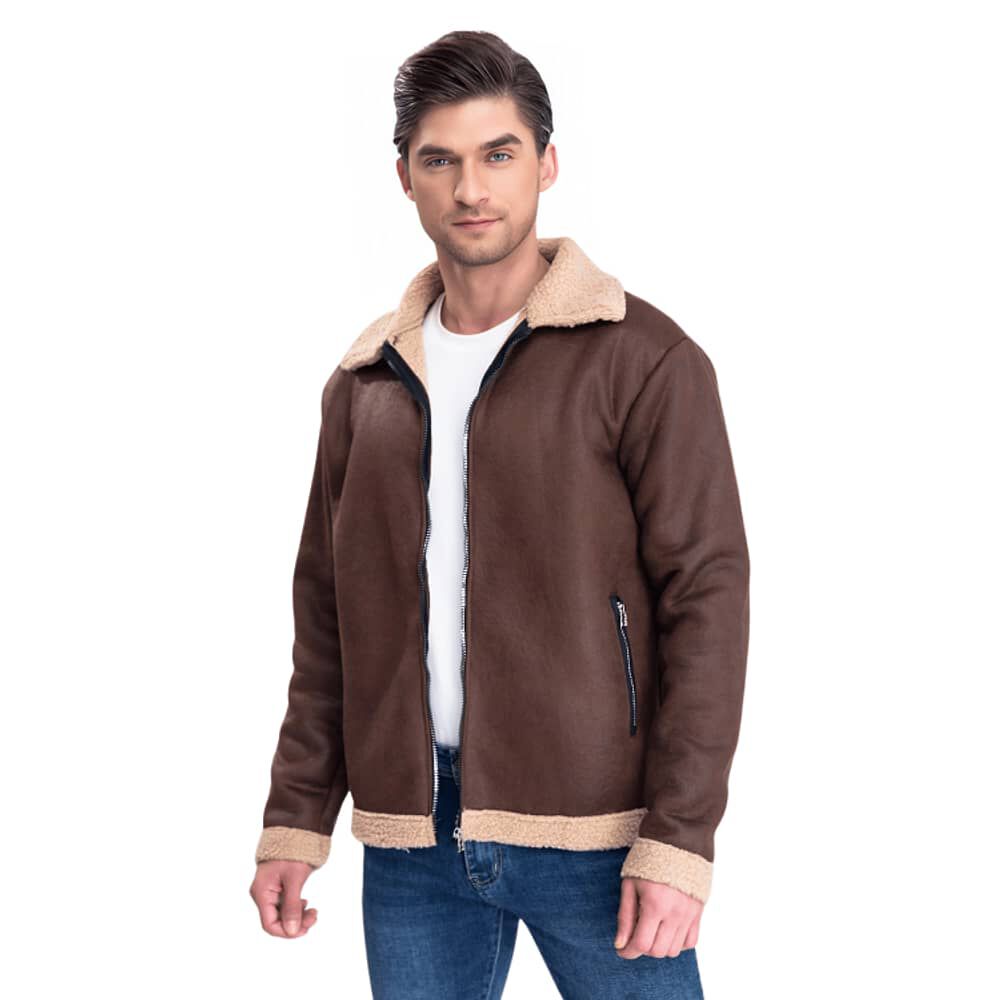Chaqueta Ecocuero Soft Boston Hombre image number 0.0
