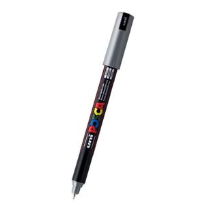 Marcador Acr&iacute;lico Plateado 1mr Posca