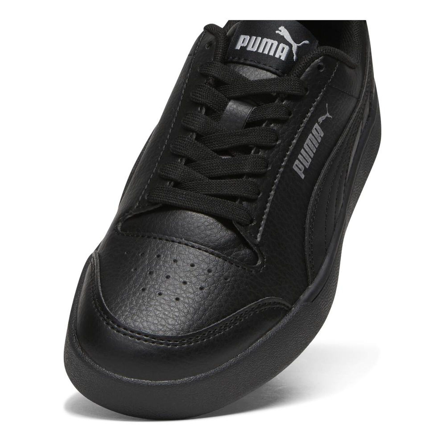 Zapatilla Escolar Unisex Puma Shuffle Negro image number 5.0
