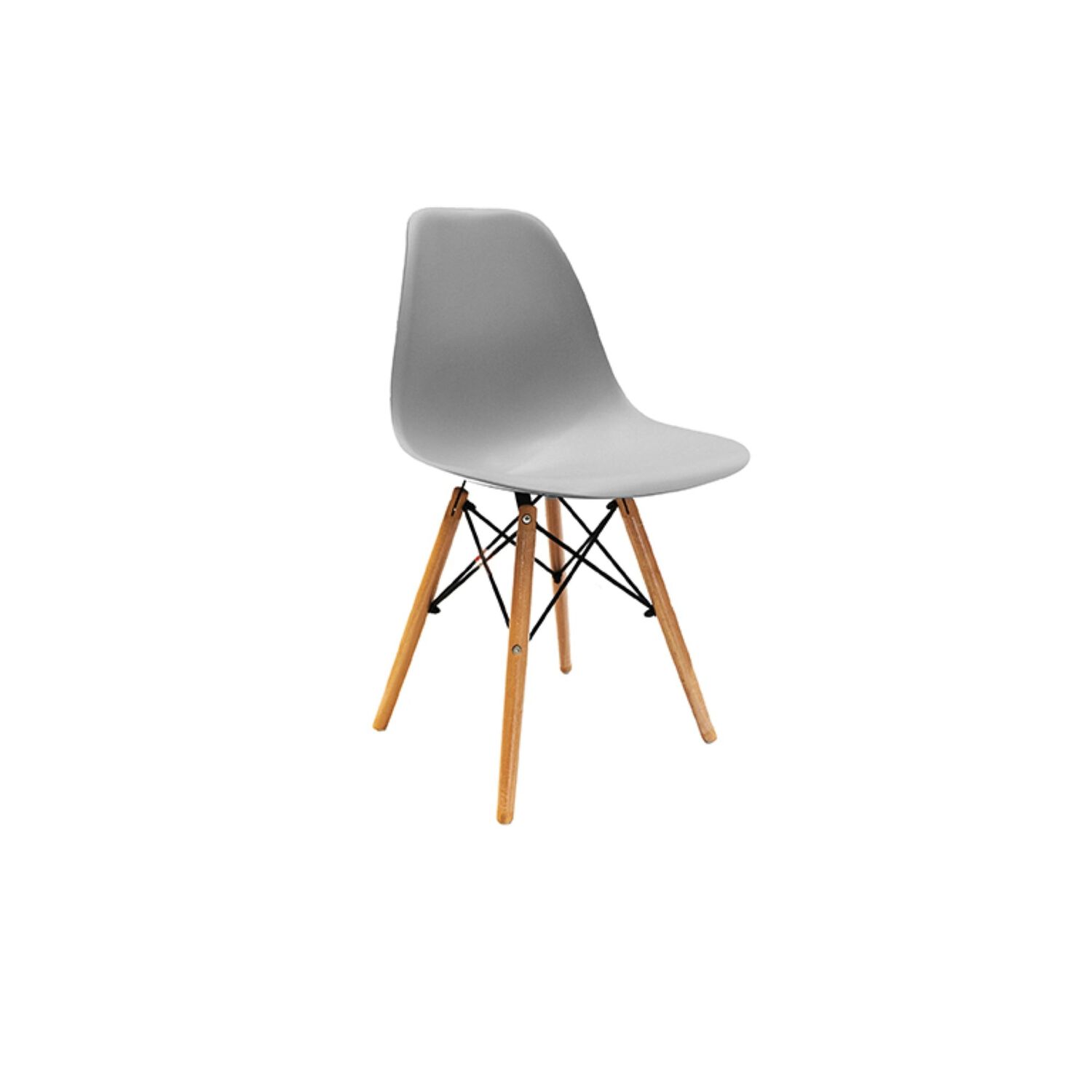 Pack 4 Sillas Eames Gris image number 2.0