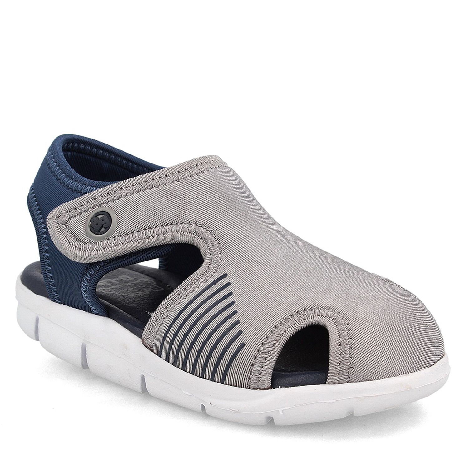 Sandalia Ni&ntilde;o Bubblegummers Bentley Gris-azul image number 0.0