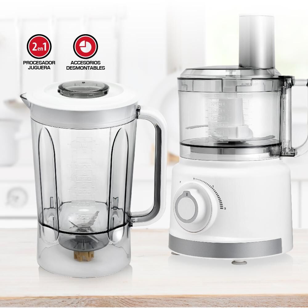 Combo Licuadora Mas Procesadora Thomas Th-9170b / 1,5 Litros Y 1,5 Litros / 900 Watts image number 3.0