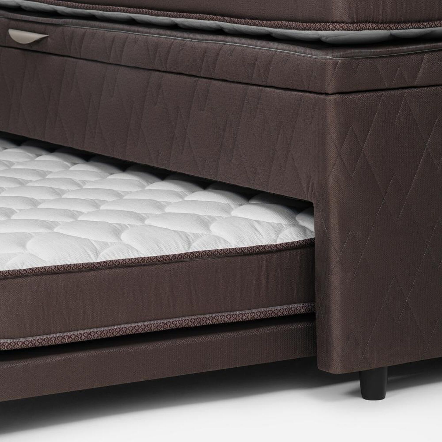 Bed Boxet Rosen Ergo T / 1.5 Plazas + Set de Maderas Tabor Tabor Caramelo image number 5.0
