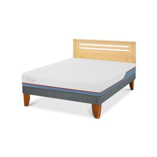 Cama Europea Cic Excellence Plus / 2 Plazas / Base Normal + Respaldo