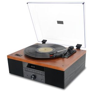 Tornamesa Jazz Audio 70's Jewel Bluetooth Cd Fm