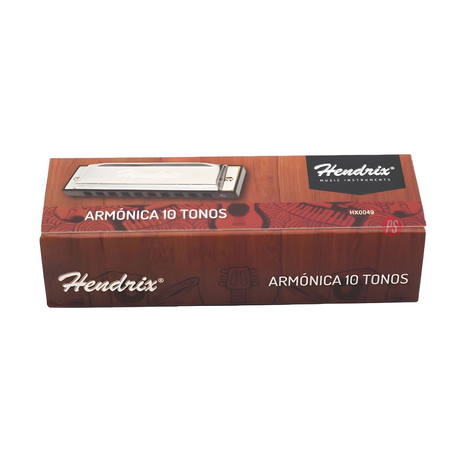 Armonica 10 Agujeros En Do Mayor Instrumento Musical - Ps image number 3.0