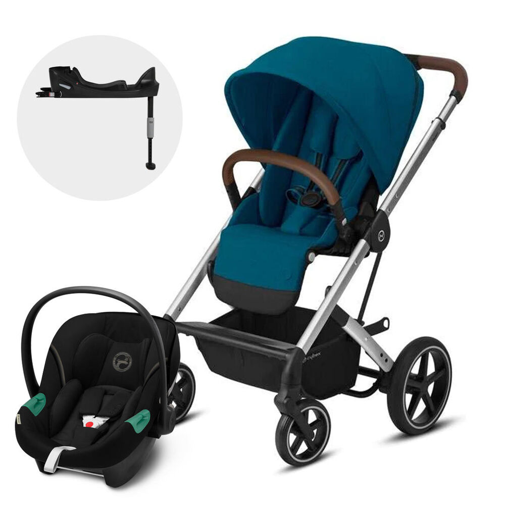 Coche Travel System Balios S Slv Rb + Aton S2 + Base image number 0.0