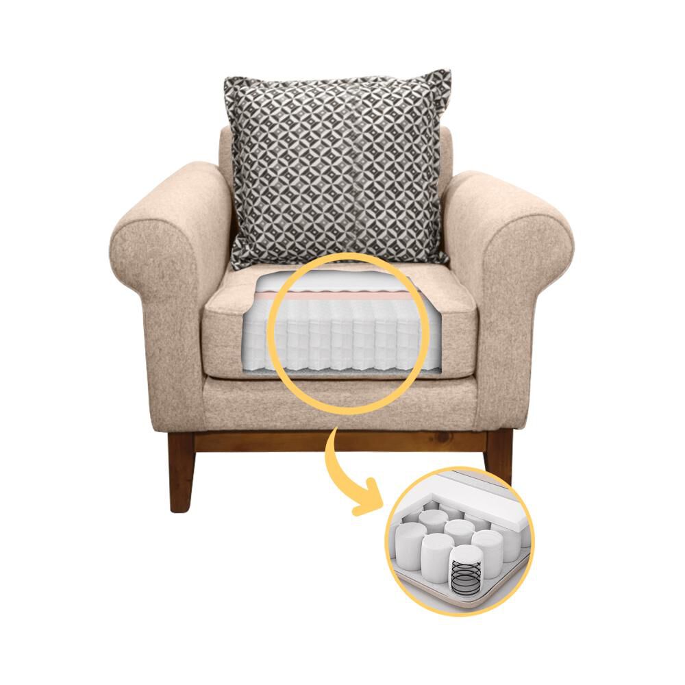 Sillon Living Factory Coihue / 1 Cuerpo image number 3.0