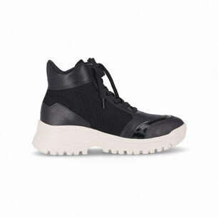 Zapatilla Mujer Negro Lana Piccadilly