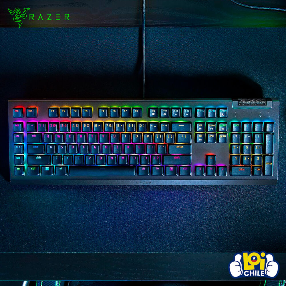 Teclado Gamer Razer Blackwidow V4 X Yellow Switch Español image number 5.0