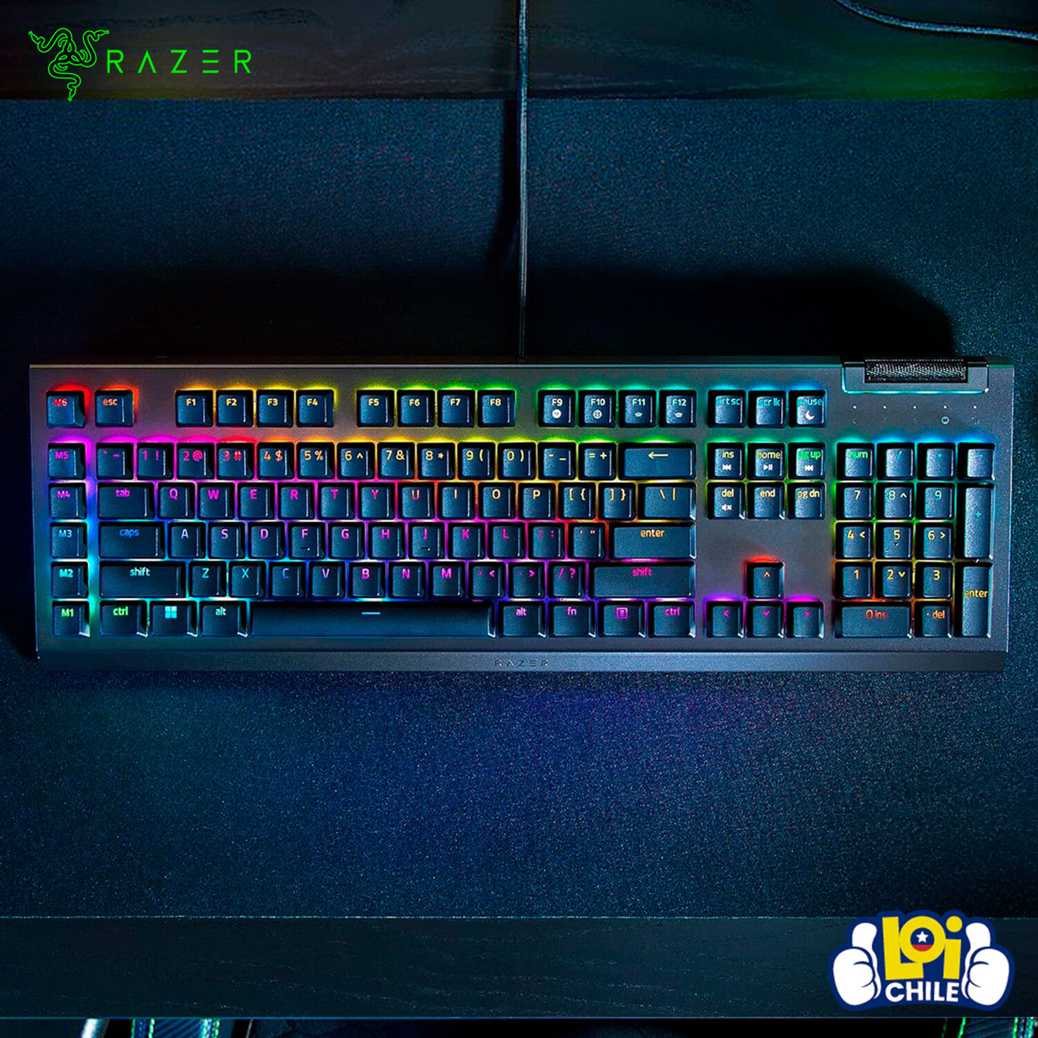 Teclado Gamer Razer Blackwidow V4 X Yellow Switch Espa&ntilde;ol image number 5.0