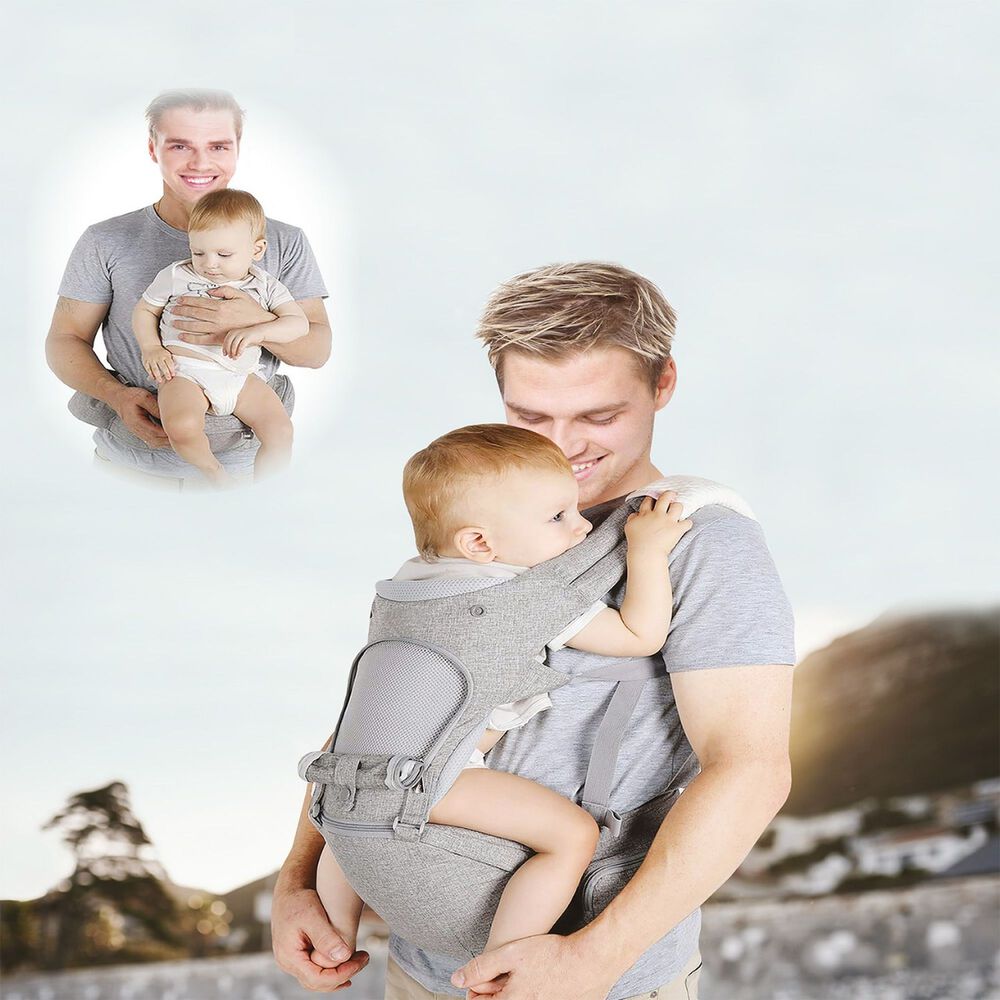 Porta Bebe Arn&eacute;s Con Asiento Cuidados Cadera Hip Seat Gris image number 9.0