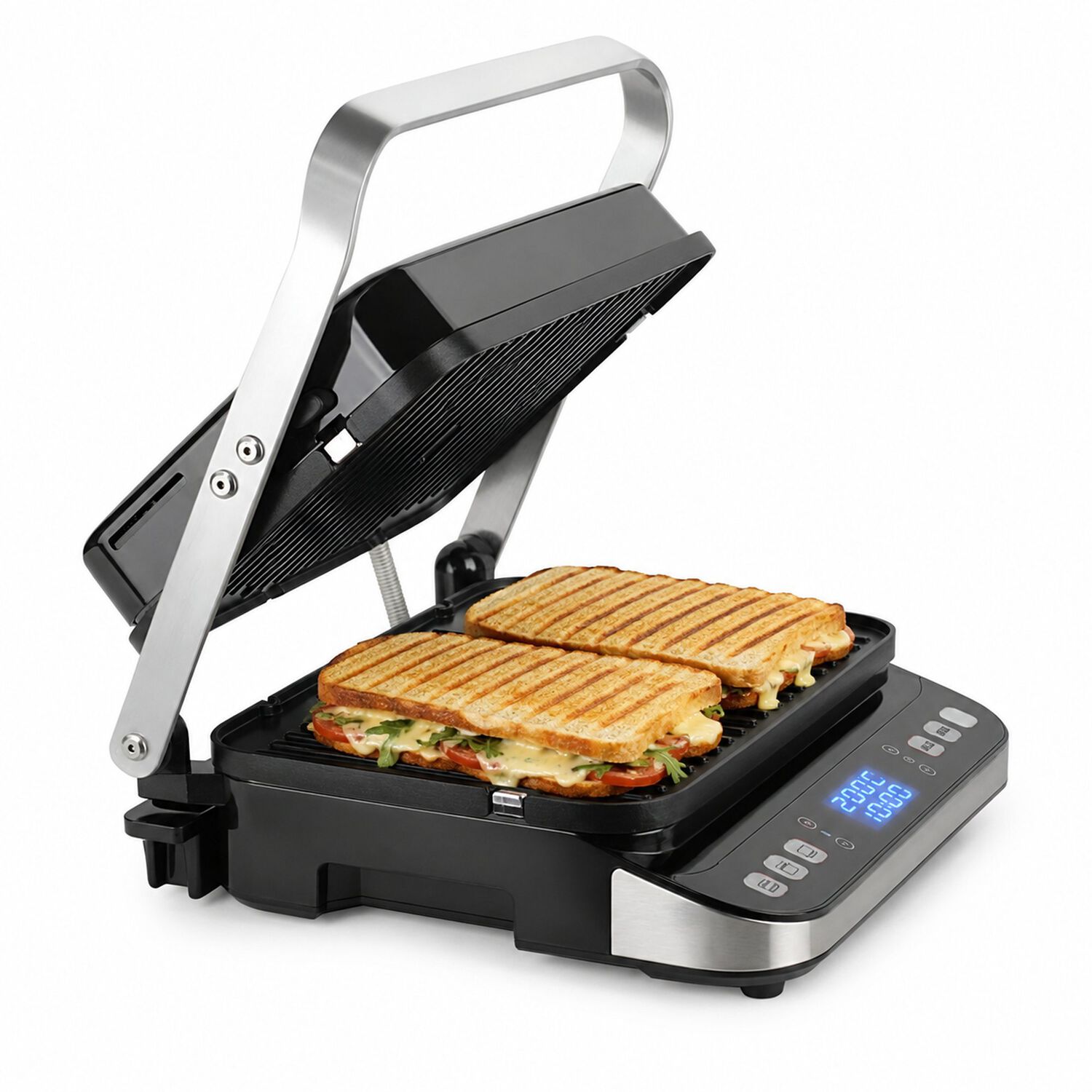 Panini Grill Profesional Marmicoc 4610 Inox Display Digital image number 1.0
