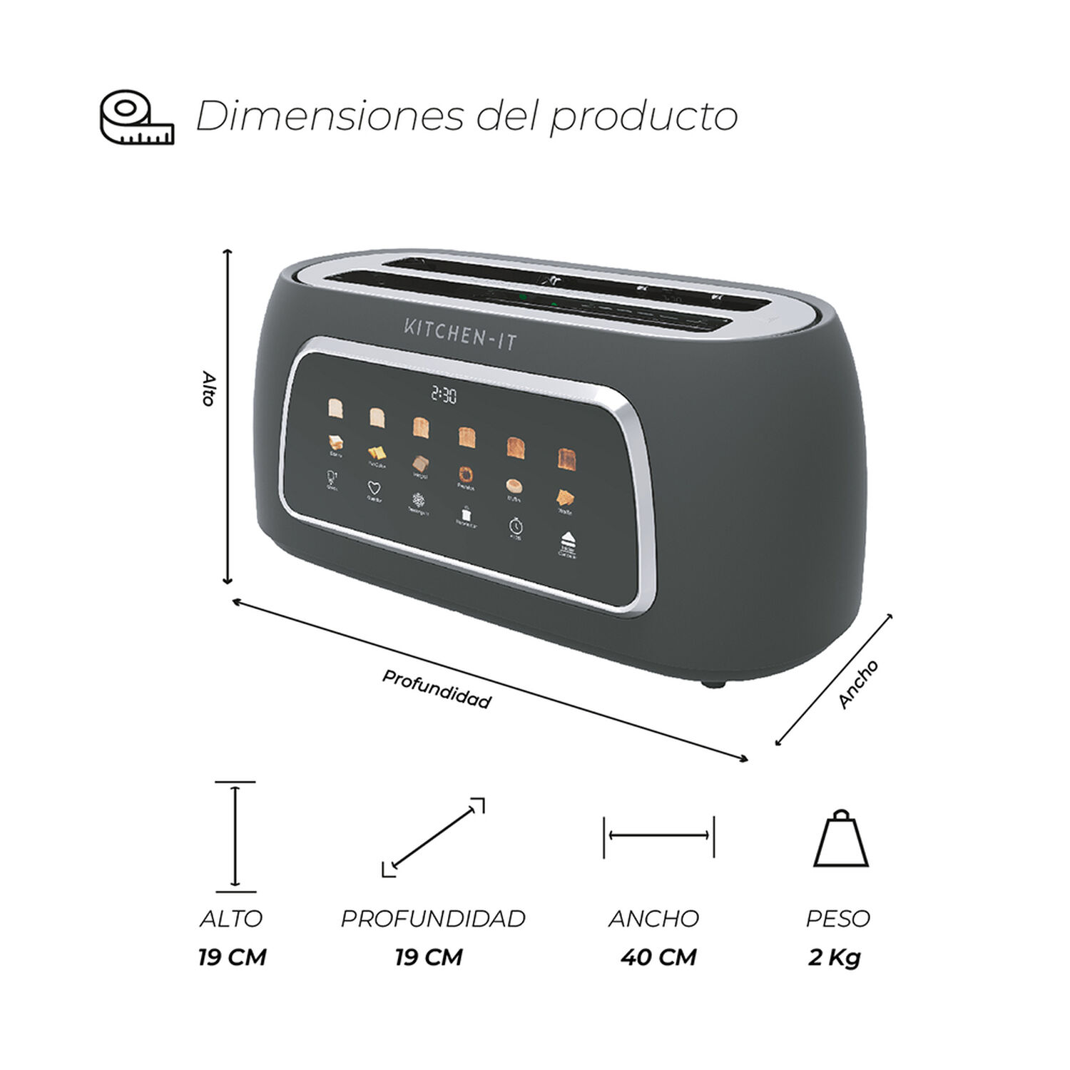 Tostador Digital Smart Toast - 100% Autom&aacute;tico image number 7.0