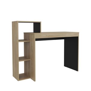 Escritorio 90x110x40 Cm Biblioteca 3 Repisas