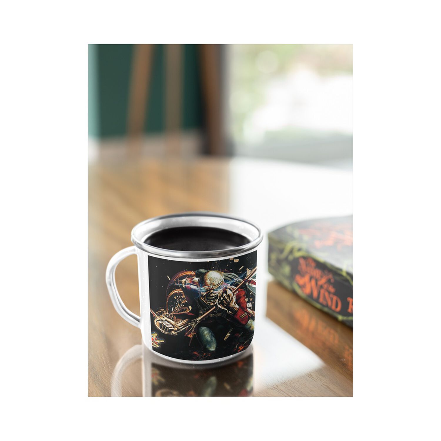 Taza Enlozada Lechera Iron Maiden Clasico image number 3.0