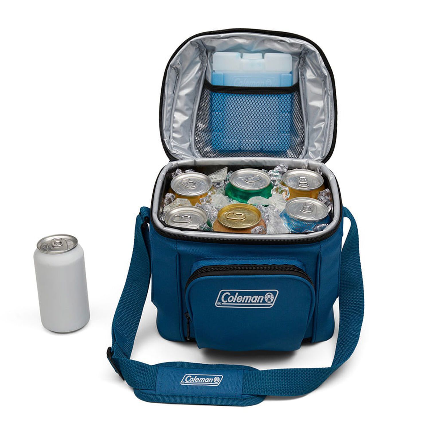 Coleman Soft Cooler Chiller Capacidad 9 Latas - Azul Ocean image number 4.0