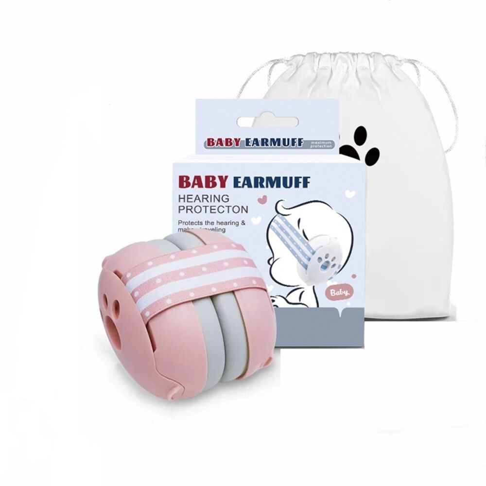 Orejeras Antiruido Auriculares Protectores Beb&eacute;s Rosado image number 0.0