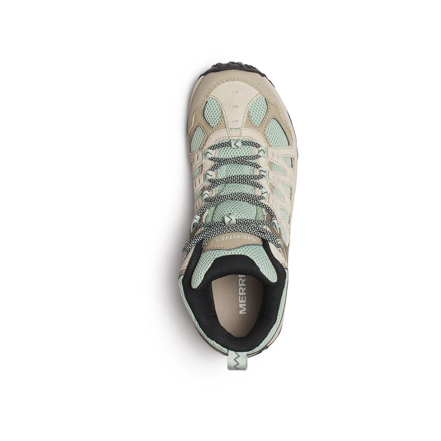 Bot&iacute;n Outdoor Mujer Merrell Accentor 3 Mid Wp Beige image number 3.0