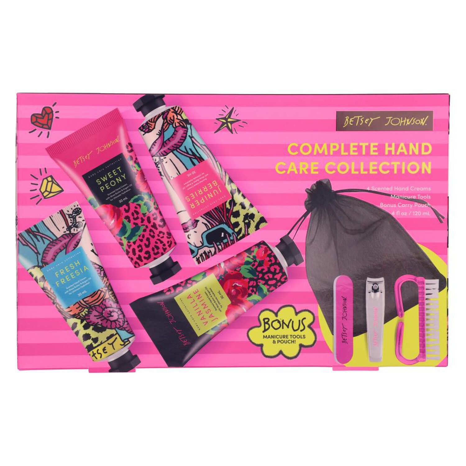 Set De Manicure Betsey Johnson Body Luxuries image number 0.0