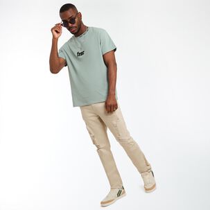 Polera Estampada Manga Corta Cuello Redondo Hombre Rolly Go
