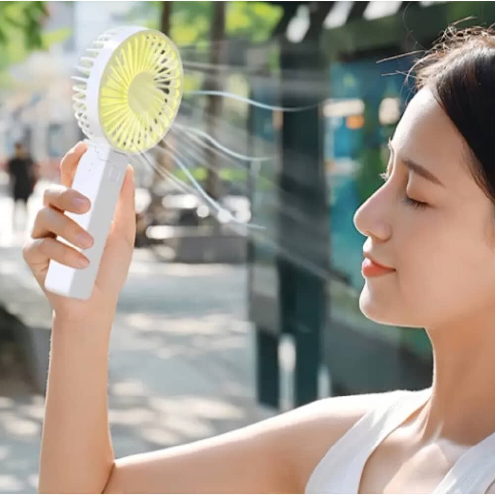 Ventilador De Mano Escritorio Recargable image number 2.0
