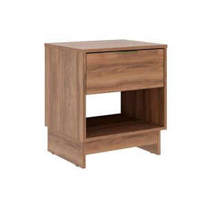 Velador Fit 1 Cajón Canela