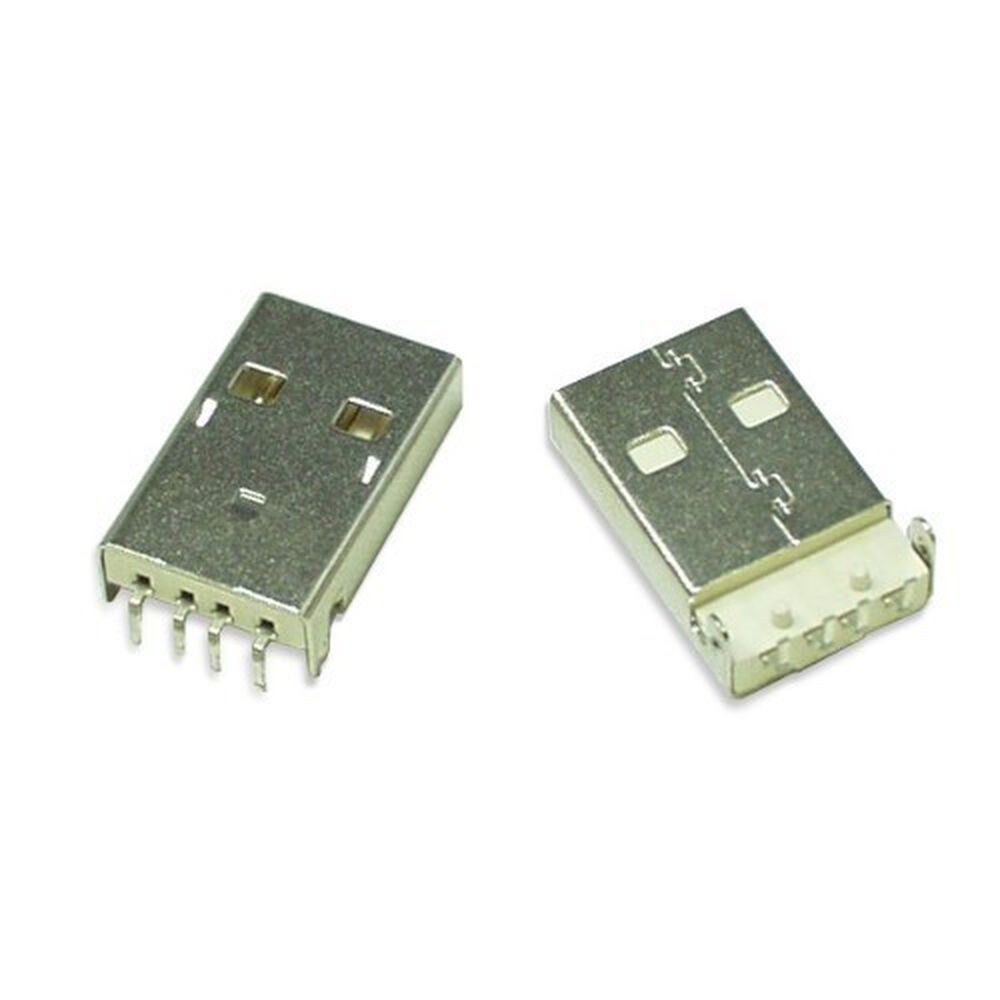 Conector Usb Macho Tipo A Para Montaje En Pcb image number 0.0
