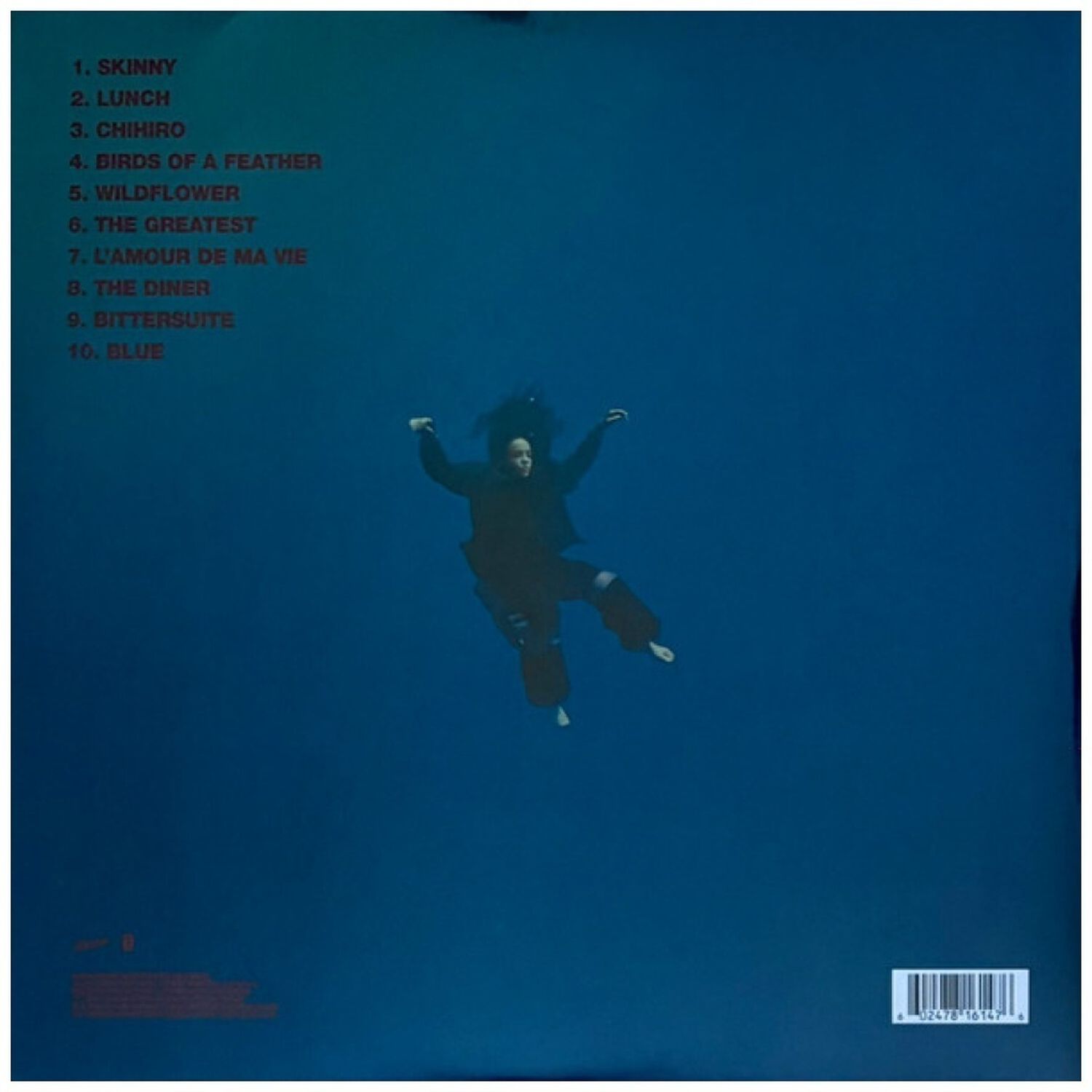 Billie Eilish - Hit Me Hard And Soft (2lp) (blue/orange Splatter) (anniversary Edition) | Vinilo image number 2.0