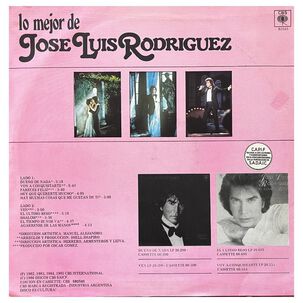 Jose Luis Rodriguez - Lo Mejor De | Vinilo Usado