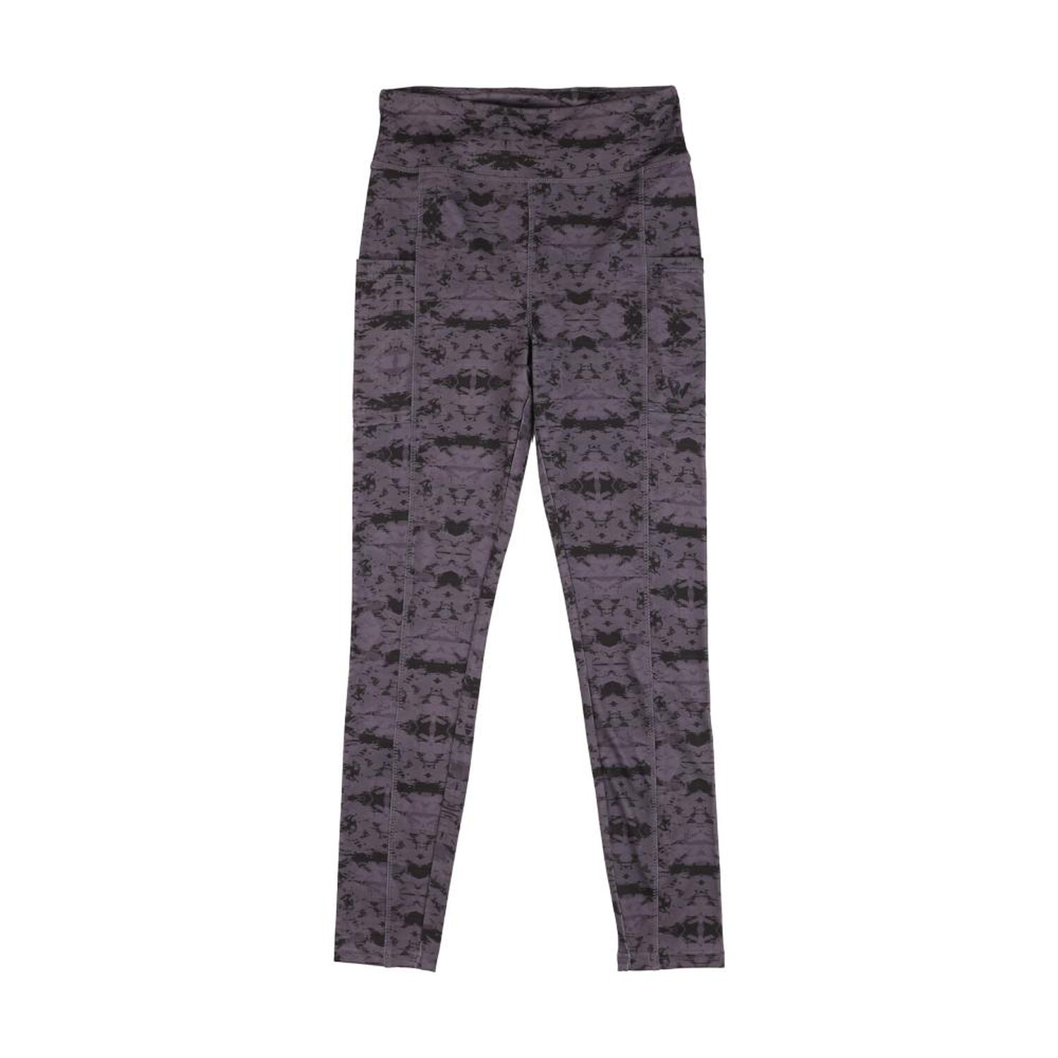 Calza Deportiva Larga Tiro Medio Estampado Mujer Wetland image number 0.0